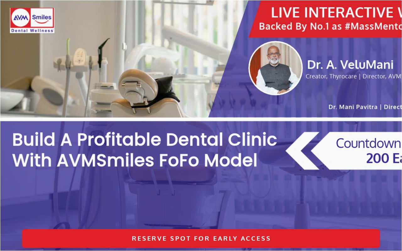 Build a Profitable Dental Clinic - Live with Dr. A. Velumani